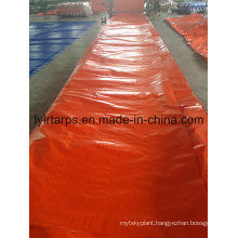 China Plastic Orange Tarpaulin Cover, PE Tarp Roll